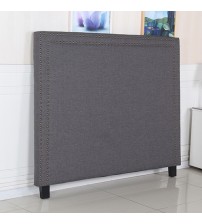 Enzo Queen Headboard In Fine Linen Upholstery in Multiple Colors